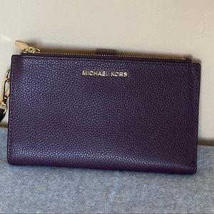 Michael Kors Adele Leather Smartphone Wallet